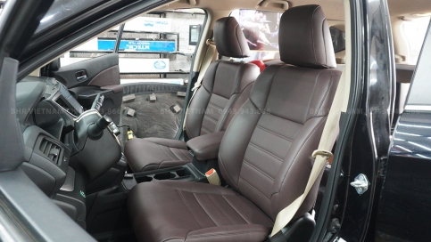 Bọc ghế da công nghiệp ô tô Honda CRV: Cao cấp, Form mẫu chuẩn, mẫu mới nhất